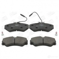 Тормозные колодки дисковые, комплект CHAMPION 4060426039004 RGNS B 1208724475 571393CH - Изображение 2