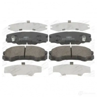 Тормозные колодки дисковые, комплект CHAMPION LBPKK E 4060426041977 573066CH 1208733305 - Изображение 2