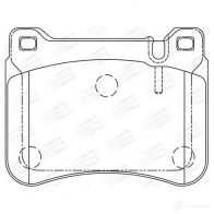 Тормозные колодки дисковые, комплект CHAMPION 573177CH Mercedes C-Class (S203) 2 Универсал 1.8 C 180 Kompressor (2046) 143 л.с. 2002 – 2007 4060426043933 BD TAZEH