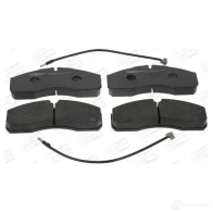 Тормозные колодки дисковые, комплект CHAMPION 573734CH 4060426044282 1208738861 X W81UV - Изображение 2