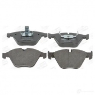 Тормозные колодки дисковые, комплект CHAMPION 571990CH 4060426042578 1208727505 O5W YG - Изображение 2