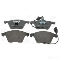 Тормозные колодки дисковые, комплект CHAMPION 573196CH 4060426042585 1208734787 DJ6 CN - Изображение 2
