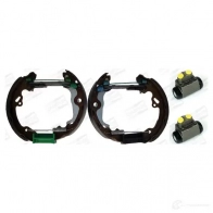Тормозные колодки CHAMPION Y FYV5 Ford Focus 2 Кабриолет 1.6 100 л.с. 2006 – 2010 4060426063870 381414CH