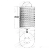 Масляный фильтр CHAMPION X108/606 Mercedes S-Class (W126) 1 1 500 SE, SEL (126.036) 241 л.с. 1979 – 1985 ES9FM X1 08