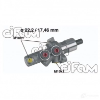 Главный тормозной цилиндр CIFAM 8032747071540 202175 Y HUXNPW 2462418