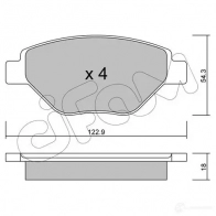 Тормозные колодки, комплект CIFAM Ford Transit Connect 2 (C307) Универсал 1.6 TDCi 75 л.с. 2013 – 2025 23 934 8225430 2KYZG
