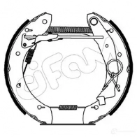 Барабанные тормозные колодки, комплект CIFAM 8032747061381 2461276 AG OJQ 151140