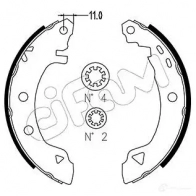 Барабанные тормозные колодки, комплект CIFAM NZ JZA5T 2461581 153002 8032747012833