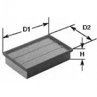 Воздушный фильтр CLEAN FILTERS 0 G2ZOM9 8010042643006 ma643 1576576