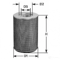 Воздушный фильтр CLEAN FILTERS 8010042807002 ma807 1576701 1FDJ AN