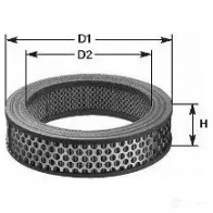 Воздушный фильтр CLEAN FILTERS 8010042671009 ma671 J EY158 1576601
