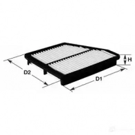 Воздушный фильтр CLEAN FILTERS 0 FAZ8 ma3026 8010042302606 1577065