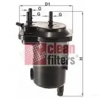 Топливный фильтр CLEAN FILTERS mgc1684 1577535 M0AM MYV 8010042168400