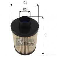 Топливный фильтр CLEAN FILTERS 8010042167700 mg1677 1577508 J X72F