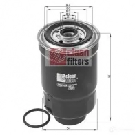 Топливный фильтр CLEAN FILTERS Q7X 1QN dn251a 1575964 8010042251010