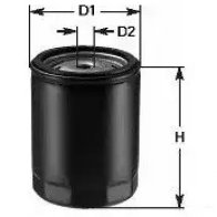 Масляный фильтр CLEAN FILTERS do819 E32 HV 8010042819005 6199508
