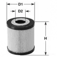Масляный фильтр CLEAN FILTERS 1577701 8010042456019 RC SVPU2 ml4560