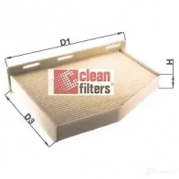 Салонный фильтр CLEAN FILTERS WJI3UO 5 8010042213209 nc2132 1577855