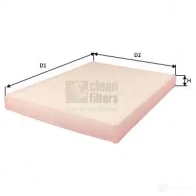 Салонный фильтр CLEAN FILTERS nc2402 1217534099 W OO6K 8010042240205