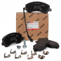 Оригинальные передние тормозные колодки TRANSIT FORD 1824346 DXJ8S 4 21622388 - Изображение 1