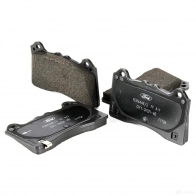 Оригинальные передние тормозные колодки FOCUS III MK3 2,3 EcoBoost RS AWD 350 л.с. FORD L5U SR 28731566 2003984 - Изображение 2