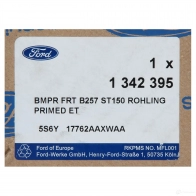 Бампер FORD 1 342 395 O TCWKE 24670892 - Изображение 2