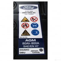 Аккумулятор FORD 3SSRMK P 2013334 1425162240 - Изображение 2