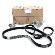 Оригинальный приводной ремень Focus C-Max Focus II III 1,4-1.6Ti FORD 1708273 KE LWK5 23993932 - Изображение 1