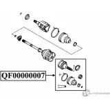 Шрус наружный 27x633x26 QUATTRO FRENI HWJT EO7 QF00000007 1422487518 - Изображение 2