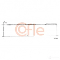 Трос газа COFLE 92.10.06 2 10.062 PTLL4 4296831