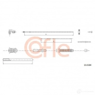 Трос газа COFLE 10.0384 QX8TW0 92. 10.0384 4296824