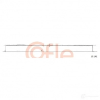 Трос газа COFLE 4296861 10.141 92.10.14 1 ZM9OMK