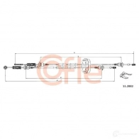 Трос коробки МКПП COFLE SDSZG Opel Vivaro (A) 1 Автобус 2.0 16V (F7) 120 л.с. 2001 – 2025 92. 11.2882 11.2882