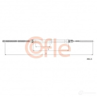 Трос коробки передач МКПП COFLE E9 H0G 1437362216 2cbvw005
