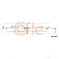 Трос коробки МКПП COFLE Ford Fiesta 6 (CB1, CCN) Хэтчбек 1.4 TDCi 68 л.с. 2009 – 2024 92.2CB.FO007 6P 9QUP