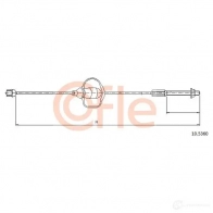 Трос ручника COFLE 10.5360 3ZO1T 9 2.10.5360 Ford Focus 1 Хэтчбек 1.8 TDCi 100 л.с. 2002 – 2004