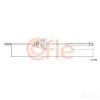 Трос ручника COFLE 92.11.57 76 11.5776 Opel Corsa (D) 4 Хэтчбек 1.7 CDTI (L08. L68) 130 л.с. 2009 – 2014 D84C2R