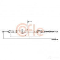 Трос ручника COFLE 92 .20.160B509 20.160B509 6BU7AC4 Jeep Cherokee (KJ) 3 2001 – 2007