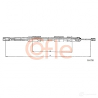 Трос ручника COFLE 4297422 89R2EC 92 .10.720 10.720 - Изображение 1