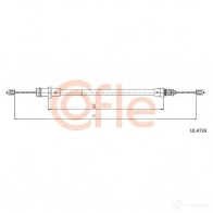 Трос ручника COFLE 92. 10.4736 10.4736 Fiat Ulysse (179) 2 Минивэн 2.0 D Multijet 136 л.с. 2006 – 2011 55FIQ55