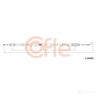 Трос ручника COFLE 1EW AS0 Volkswagen Multivan (T5, 7HM) 1 Минивэн 3.2 V6 235 л.с. 2004 – 2009 1.VW005