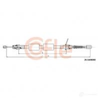 Трос ручника COFLE 20.160B080 Chrysler Voyager 4 (RG, RS) Минивэн 2.5 CRD 120 л.с. 2005 – 2008 92 .20.160B081 40JUU