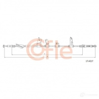 Трос ручника COFLE 4299529 92.17 .4217 17.4217 A1SM67