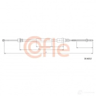 Трос ручника COFLE 10.6212 AHC6YDW Peugeot 406 1 (8B, E, C) 1995 – 2005 92.10 .6212