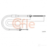 Трос ручника COFLE EZ1Q1BB Renault Clio 3 (BR, KR) 2005 – 2012 11.6574 92.11.65 74