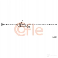 Трос ручника COFLE 17.0686 Mazda 3 (BK) 1 Хэтчбек 1.6 MZ CD 90 л.с. 2006 – 2009 6YCNZ 92.17. 0686