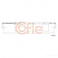 Трос ручника COFLE 4297290 5D6034 92.10 .6031 10.6031