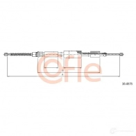 Трос ручника COFLE Peugeot 306 1 (7X, N3, N5) 1993 – 2003 9 2.10.4573 10.4573 7MM4RM