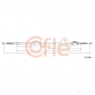 Трос ручника COFLE 92.17.228 5 38CLV9 17.2285 Mitsubishi L200