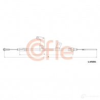 Трос ручника COFLE Honda CR-V 2 (RD) Кроссовер 2.0 (RD4) 150 л.с. 2001 – 2007 1.HN001 83IV JZQ